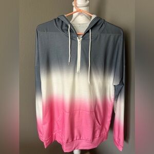 Women’s hoodie, XL, 95% polyester, 5% spandex, excellent used condition.